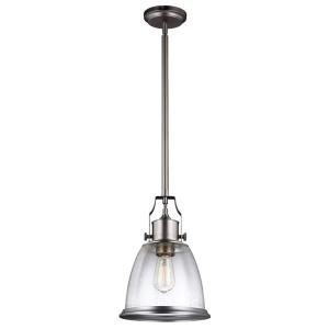 Suspension en acier nickel satiné