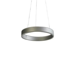 Suspension en aluminium et acrylique Argenté / Chromé 40 cm…
