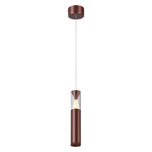 Suspension en aluminium rose