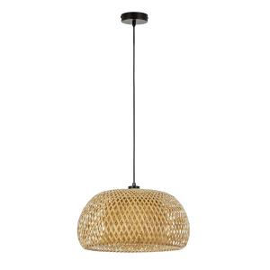 Suspension en bambou, diamètre 38 cm