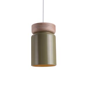 suspension en bois / liège vert, d. 15 cm