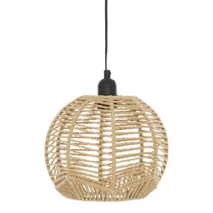 Suspension en corde naturelle naturel 24x18 cm