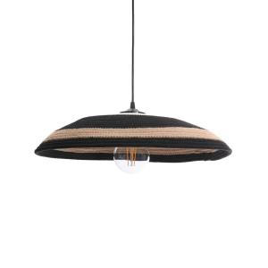 suspension en coton noir, d.0 cm