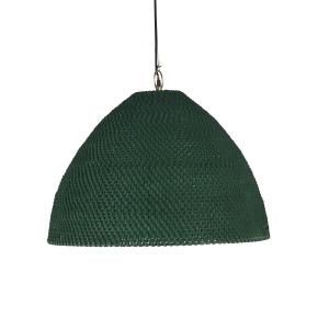 Suspension en crochet vert