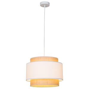 Suspension en fabric naturel