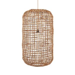 Suspension en feuille de bananier naturel 50x50x92 cm