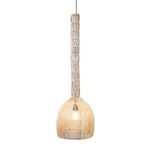 Suspension en fibres naturelles longue L115cm