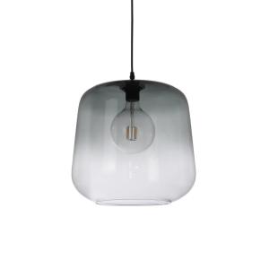 suspension en glass gris, d. 30 cm