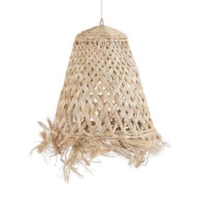 Suspension en herbe d'acaba blanc 53x53