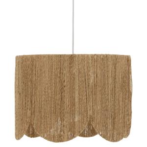 Suspension en jute beige 38x28x50 cm