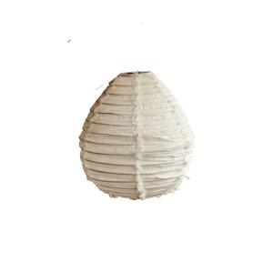 Suspension en lin blanc 40x40cm