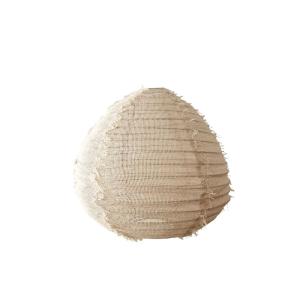 Suspension en lin écru 50x50cm