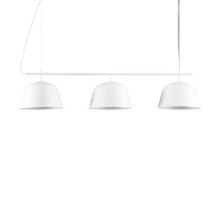 Suspension en métal Blanc 126 cm