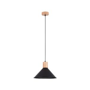 Suspension en métal, noir H: 120cm