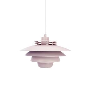 Suspension en métal rose mat mini