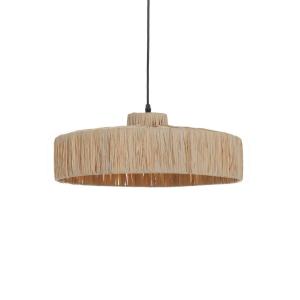 suspension en raphia naturel, d.45 cm
