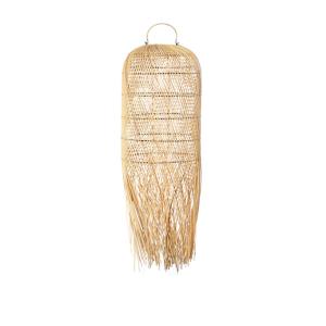 Suspension en rotin naturel 30x30x80 cm