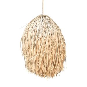 Suspension en rotin naturel 45x45x75 cm