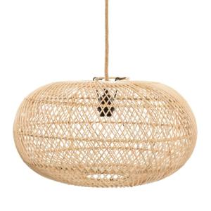 Suspension en rotin naturel 50x50x28 cm