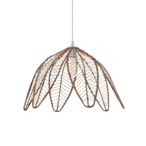 suspension en rotin naturel, d. 49 cm