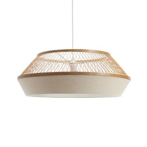 suspension en textile beige, d. 0 cm