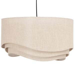 Suspension en tissu beige D50