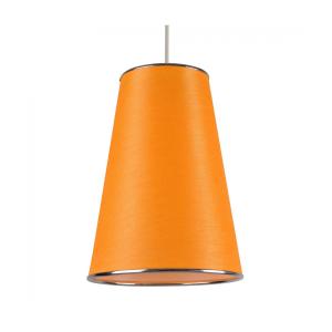 Suspension en tissu coton orange