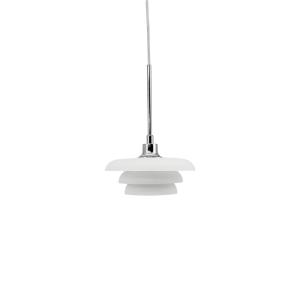 Suspension en verre et chrome D20
