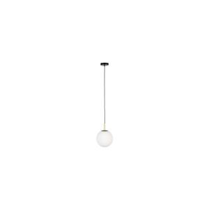 Suspension en verre noir 25 cm