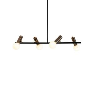 Suspension en verre Noir 81.5 cm