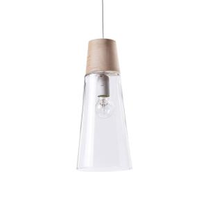 suspension en verre transparent, d. 0 cm