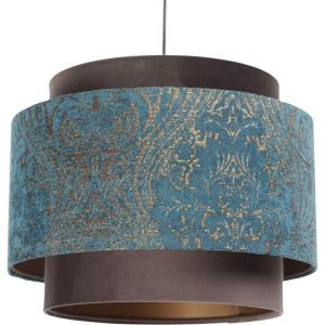 Suspension extérieur en velours motif Doblo