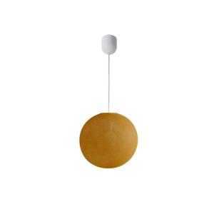 suspension globe light ø30cm camel