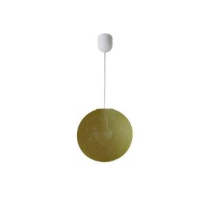 suspension globe light ø30cm kaki