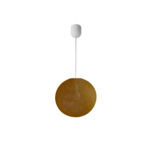 suspension globe light ø30cm tabac