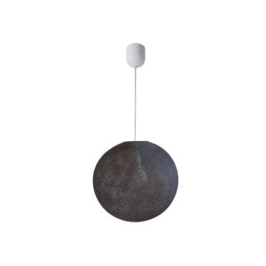 suspension globe light ø36cm anthracite