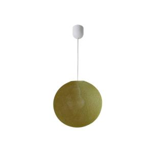 suspension globe light ø36cm kaki