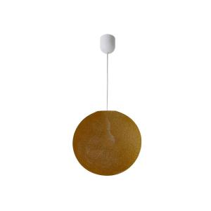 suspension globe light ø36cm tabac