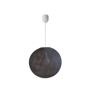 suspension globe light ø42cm anthracite