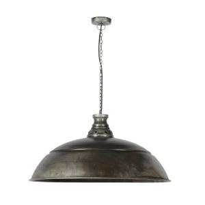 Suspension industrielle 80x80x150 cm en métal finition arge…