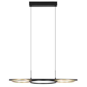 Suspension LED dimmable  noir/doré