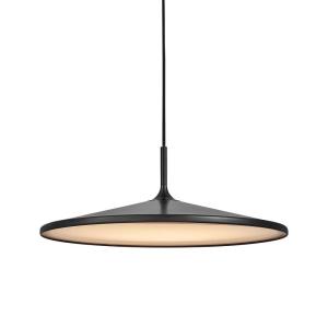 Suspension led noir minimaliste et moderne dimmable