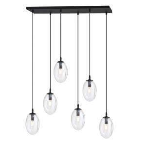 Suspension linéaire avec 6 sphères transparentes réglable M…