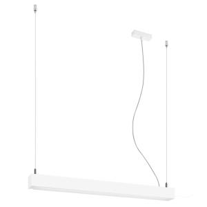 Suspension linéaire en aluminium, blanc L: 67cm