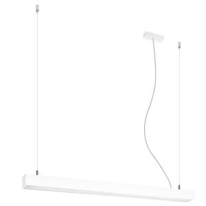 Suspension linéaire en aluminium, blanc L: 90cm