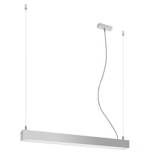 Suspension linéaire en aluminium, gris L: 67cm