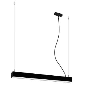 Suspension linéaire en aluminium, noir L: 67cm