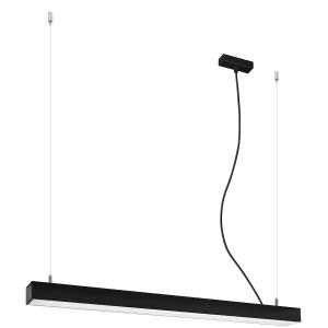 Suspension linéaire en aluminium, noir L: 90cm