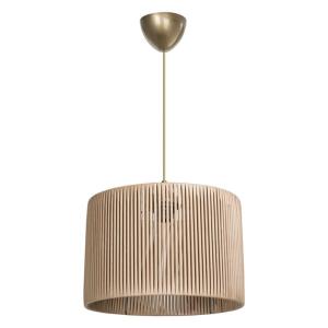 suspension luminaire plafonnier ?27 naturel d30x75cm