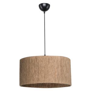 suspension luminaire plafonnier  ε27 marron d40x75cm